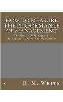 How To Measure The Performance Of Management: The Metrics Of Management.