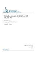 Dairy Provisions in the 2014 Farm Bill (P.L. 113-79)
