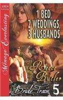 1 Bed, 2 Weddings, 3 Husbands [Bride Train 5] (Siren Publishing Menage Everlasting)