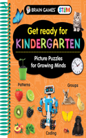 Brain Games Stem - Get Ready for Kindergarten: Picture Puzzles for Growing Minds (Workbook)(Brain Games Stem)