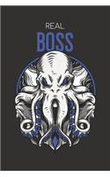 Real Boss: Blank Lined Journal