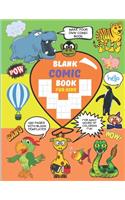 Blank Comic Book For Kids