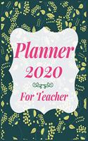 Planner 2020 for teacher