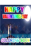 Happy Valentine Day Coloring Book