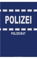 Polizei - Polizeirat - Notizbuch
