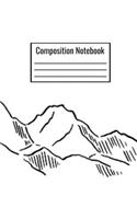 Composition Notebook: Hiking Journal For Kids Teens Adults Backpackers To Write Down Day To Day Notes