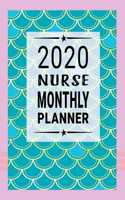 2020 Nurse Monthly Planner