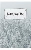 Burkina Faso: Ruled Travel Diary Notebook or Journey Journal - Lined Trip Pocketbook for Men and Women with Lines