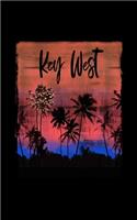 Key West: Florida Christmas Notebook With Lined College Ruled Paper For Taking Notes. Stylish Tropical Travel Journal Diary 5 x 8 Inch Soft Cover. For Home, W