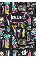 Journal: Blank Lined Journal & Diary For Makeup Artists, Perfect For Taking Notes And Writing Down Your Thoughts And Ideas, Best Gift For Makeup Lovers