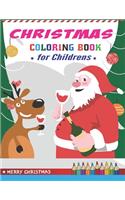 Christmas Coloring Book for Childrens: Best magic Santa Christmas coloring books for kids, Fun Children's Christmas Gift or Present for Toddlers & Kids- 50 Beautiful Pages to Color with S