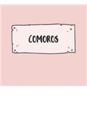 Comoros: Ruled Travel Diary Notebook or Journey Journal - Lined Trip Pocketbook for Men and Women with Lines