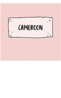 Cameroon: Ruled Travel Diary Notebook or Journey Journal - Lined Trip Pocketbook for Men and Women with Lines