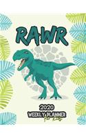 Rawr 2020 Weekly Planner for Kids
