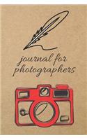 Journal for Photographers: Blank Line Journal