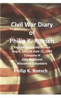 Civil War Diary of Philip K. Roesch