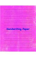 Handwriting Paper