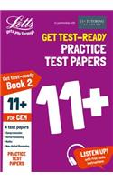 11+ Practice Test Papers (Get test-ready) Book 2, inc. Audio Download: for the CEM tests