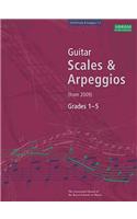 Guitar Scales and Arpeggios, Grades 1-5: (ABRSM Scales & Arpeggios)