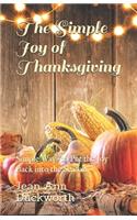 Simple Joy of Thanksgiving