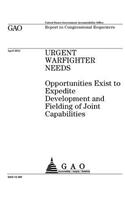 Urgent warfighter needs