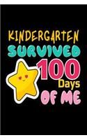 Kindergarten Survived 100 Days of Me