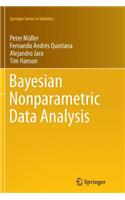Bayesian Nonparametric Data Analysis