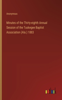 Minutes of the Thirty-eighth Annual Session of the Tuskegee Baptist Association (Ala.) 1883