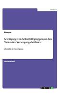 Beteiligung von Selbsthilfegruppen an den Nationalen VersorgungsLeitlinien: Selbsthilfe als Voice-Option