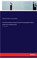 Theoretisch-praktisches Lehrbuch der deutschen Stenographie für höhere Schulen und zum Selbstunterricht