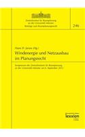 Windenergie Und Netzausbau Im Planungsrecht