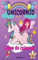 Unicornio libro de colorear