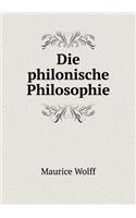 Die philonische Philosophie
