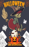 Halloween-Färbung BUCH DER AKTIVITÄTEN