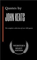 Quotes by John Keats