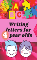 Writing letters for 4 year olds: Letter tracking ABC