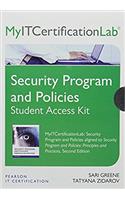 Security Program and Policies: Principles and Practices MyITCertificationlab--Access Card