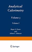 Analytical Calorimetry