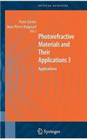 Photorefractive Materials and Their Applications 3