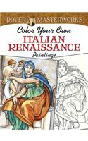 Color Your Own Italian Renaissance Paintings