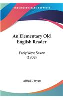 An Elementary Old English Reader