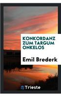 Konkordanz Zum Targum Onkelos