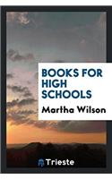 Books for High Schools