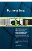 Business Lines A Complete Guide - 2019 Edition