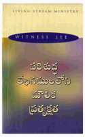 The Basic Revelation in the Holy Scriptures (Telugu )