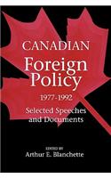 Canadian Foreign Policy, 1977-1992