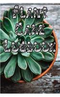 Plant Care Logbook