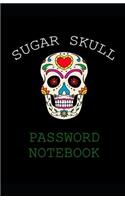 Sugar Skull Password Notebook