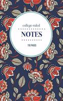 College-Ruled Notes
