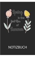 spring summer Notizbuch